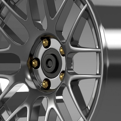 Ford Mustang Boss 302R 2011 rim 3D Model .max .obj .3ds .fbx .lwo .lw .lws .c4d