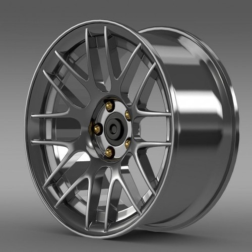 Ford Mustang Boss 302R 2011 rim 3D Model .max .obj .3ds .fbx .lwo .lw .lws .c4d