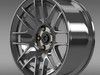 Ford Mustang Boss 302R 2011 rim 3D Model .max .obj .3ds .fbx .lwo .lw .lws .c4d