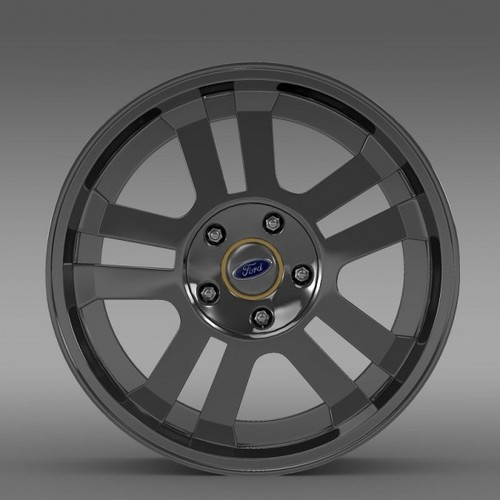 Ford Mustang GT 2005 rim 3D Model .max .obj .3ds .fbx .lwo .lw .lws .c4d