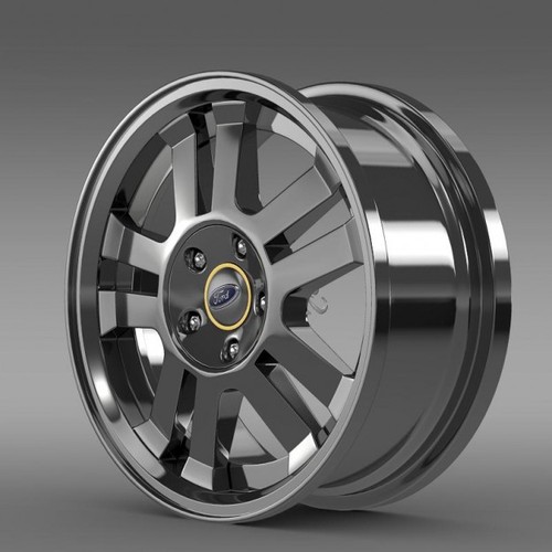 Ford Mustang GT 2005 rim 3D Model .max .obj .3ds .fbx .lwo .lw .lws .c4d