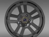 Ford Mustang GT 2005 rim 3D Model .max .obj .3ds .fbx .lwo .lw .lws .c4d