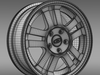 Ford Mustang GT 2005 rim 3D Model .max .obj .3ds .fbx .lwo .lw .lws .c4d
