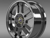 Ford Mustang GT 2005 rim 3D Model .max .obj .3ds .fbx .lwo .lw .lws .c4d