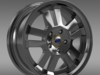 Ford Mustang GT 2005 rim 3D Model .max .obj .3ds .fbx .lwo .lw .lws .c4d