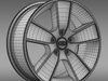Ford Mustang GT Convertible 2005 rim 3D Model .max .obj .3ds .fbx .lwo .lw .lws .c4d