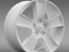 Ford Mustang GT Convertible 2005 rim 3D Model .max .obj .3ds .fbx .lwo .lw .lws .c4d