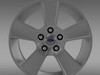 Ford Mustang GT Convertible 2005 rim 3D Model .max .obj .3ds .fbx .lwo .lw .lws .c4d