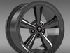 Ford Mustang GT CS 2007 rim 3D Model .max .obj .3ds .fbx .lwo .lw .lws .c4d