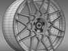 Ford Mustang Shelby GT500 2013 rim 3D Model .max .obj .3ds .fbx .lwo .lw .lws .c4d