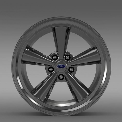 Ford Mustang GTH 2006 rim 3D Model .max .obj .3ds .fbx .lwo .lw .lws .c4d