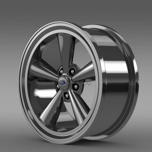 Ford Mustang GTH 2006 rim 3D Model .max .obj .3ds .fbx .lwo .lw .lws .c4d
