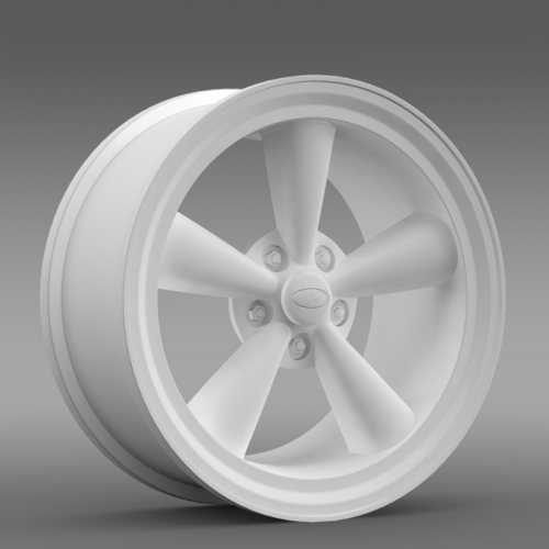Ford Mustang GTH 2006 rim 3D Model .max .obj .3ds .fbx .lwo .lw .lws .c4d