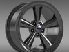 Ford Mustang GTH 2006 rim 3D Model .max .obj .3ds .fbx .lwo .lw .lws .c4d