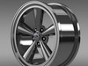 Ford Mustang GTH 2006 rim 3D Model .max .obj .3ds .fbx .lwo .lw .lws .c4d