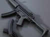 Submachine Gun mp5 3D Model
