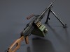 PKM Machine Gun 3D Model