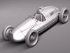 Auto Union type D 1938 3D Model .max .obj .3ds .fbx .lwo .lw .lws .c4d