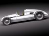 Auto Union type D 1938 3D Model .max .obj .3ds .fbx .lwo .lw .lws .c4d