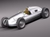 Auto Union type D 1938 3D Model .max .obj .3ds .fbx .lwo .lw .lws .c4d