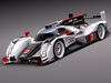 Audi R18 2012 race car 3D Model