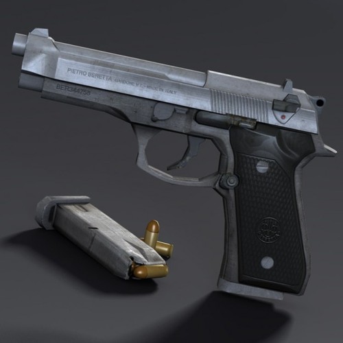 Low Poly Weapons Mega Pack 3D Model .max .obj .c4d