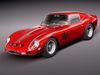 Ferrari 250GTO 1962-63 3D Model