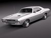 Dodge Challenger 1970 3D Model