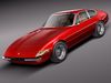 Ferrari Daytona 1968-19... 3D Model