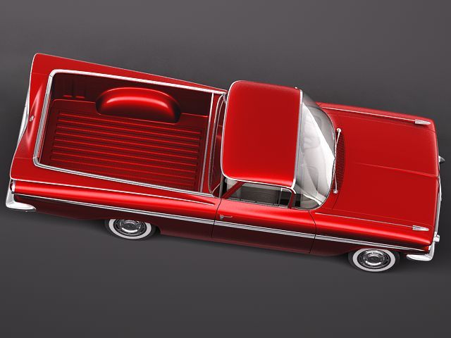 Chevrolet El Camino 1959 3D Model Chevrolet El Camino 1959 3D Model .max .obj .3ds .fbx .lwo .lw .lws