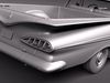 Chevrolet El Camino 1959 3D Model .max .obj .3ds .fbx .lwo .lw .lws