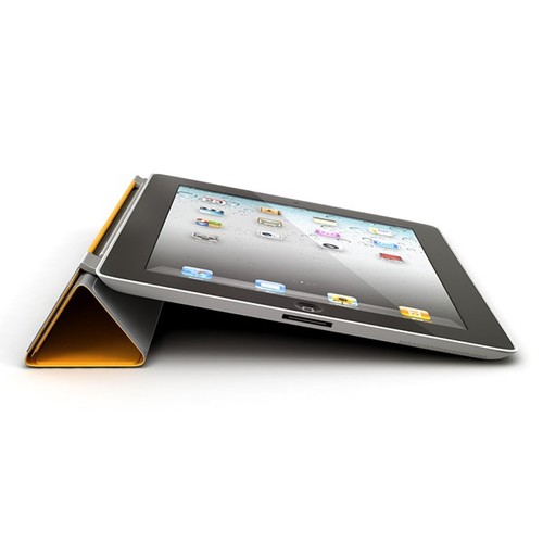 Apple iPhone 4S and New iPad 3 with Smart Cover 3D Model .max .obj .3ds .fbx .lwo .lw .lws .c4d