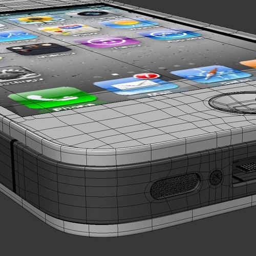 Apple iPhone 4S and New iPad 3 with Smart Cover 3D Model .max .obj .3ds .fbx .lwo .lw .lws .c4d