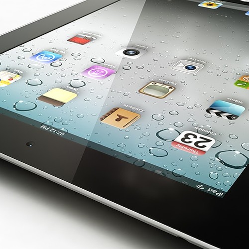 Apple iPhone 4S and New iPad 3 with Smart Cover 3D Model .max .obj .3ds .fbx .lwo .lw .lws .c4d