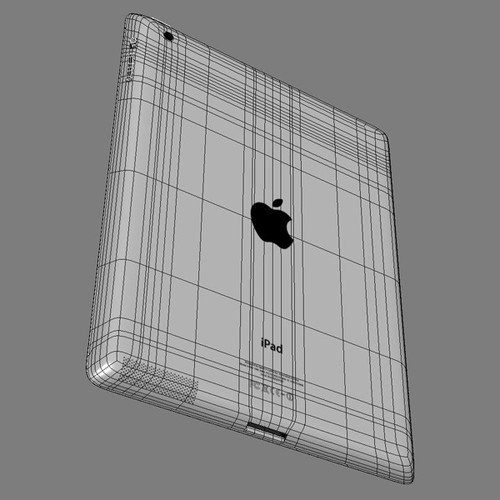 Apple iPhone 4S and New iPad 3 with Smart Cover 3D Model .max .obj .3ds .fbx .lwo .lw .lws .c4d