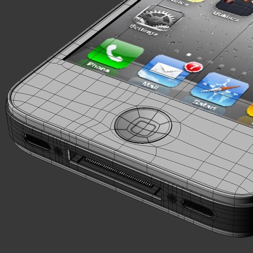 Apple iPhone 4S and New iPad 3 with Smart Cover 3D Model .max .obj .3ds .fbx .lwo .lw .lws .c4d
