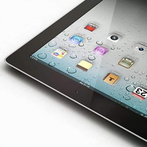 Apple iPhone 4S and New iPad 3 with Smart Cover 3D Model .max .obj .3ds .fbx .lwo .lw .lws .c4d