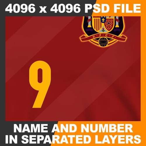 Rigged Football Player and Goalkeeper - Spain National Team 3D Model .max .c4d .ma .mb