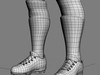 Rigged Football Player and Goalkeeper - Spain National Team 3D Model .max .c4d .ma .mb