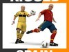 Rigged Football Player and Goalkeeper - Spain National Team 3D Model .max .c4d .ma .mb