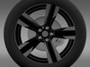Chevrolet Camaro SEMA 2011 whеel 3D Model .max .obj .3ds .fbx .lwo .lw .lws .c4d