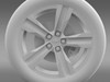 Chevrolet Camaro SEMA 2011 whеel 3D Model .max .obj .3ds .fbx .lwo .lw .lws .c4d