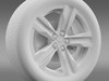 Chevrolet Camaro SEMA 2011 whеel 3D Model .max .obj .3ds .fbx .lwo .lw .lws .c4d