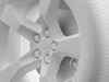 Chevrolet Camaro 2010 wheel 3D Model .max .obj .3ds .fbx .lwo .lw .lws .c4d
