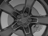 Chevrolet Camaro 2010 wheel 3D Model .max .obj .3ds .fbx .lwo .lw .lws .c4d
