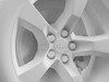 Chevrolet Camaro 2010 wheel 3D Model .max .obj .3ds .fbx .lwo .lw .lws .c4d