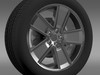 Chevrolet Camaro Redflash 2010 wheel 3D Model