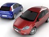 Fiat Grande Punto Collection 2 Cars 3D Model