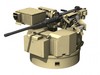 Remote weapon station (RWS) - Browning M2 3D Model