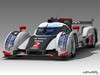 Audi R18 LeMans 2011 3D Model .max .obj .3ds .fbx